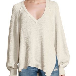 Free People West Coast Asymmetrical Sweater
